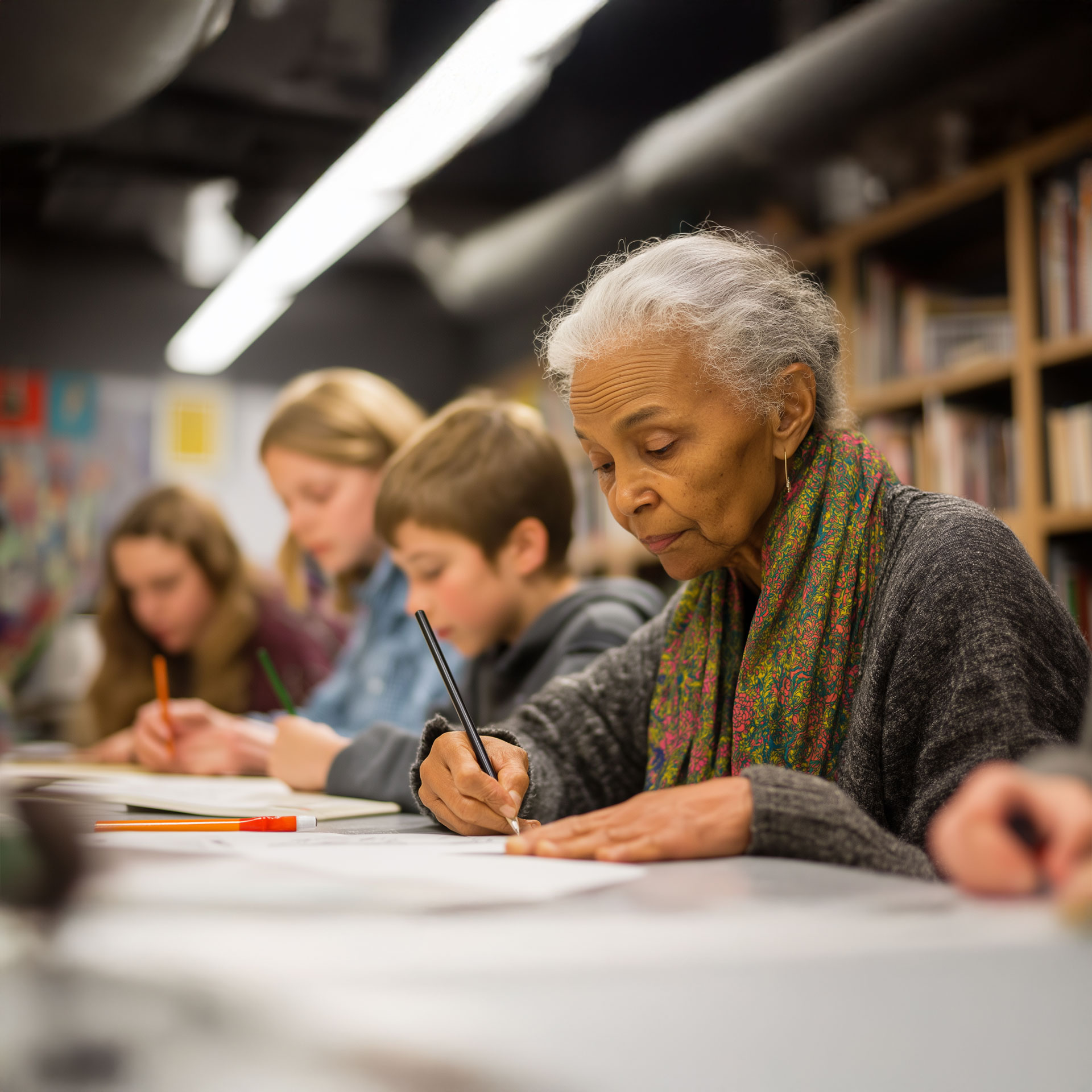 الكتابة الإبداعية لجميع الأعمار